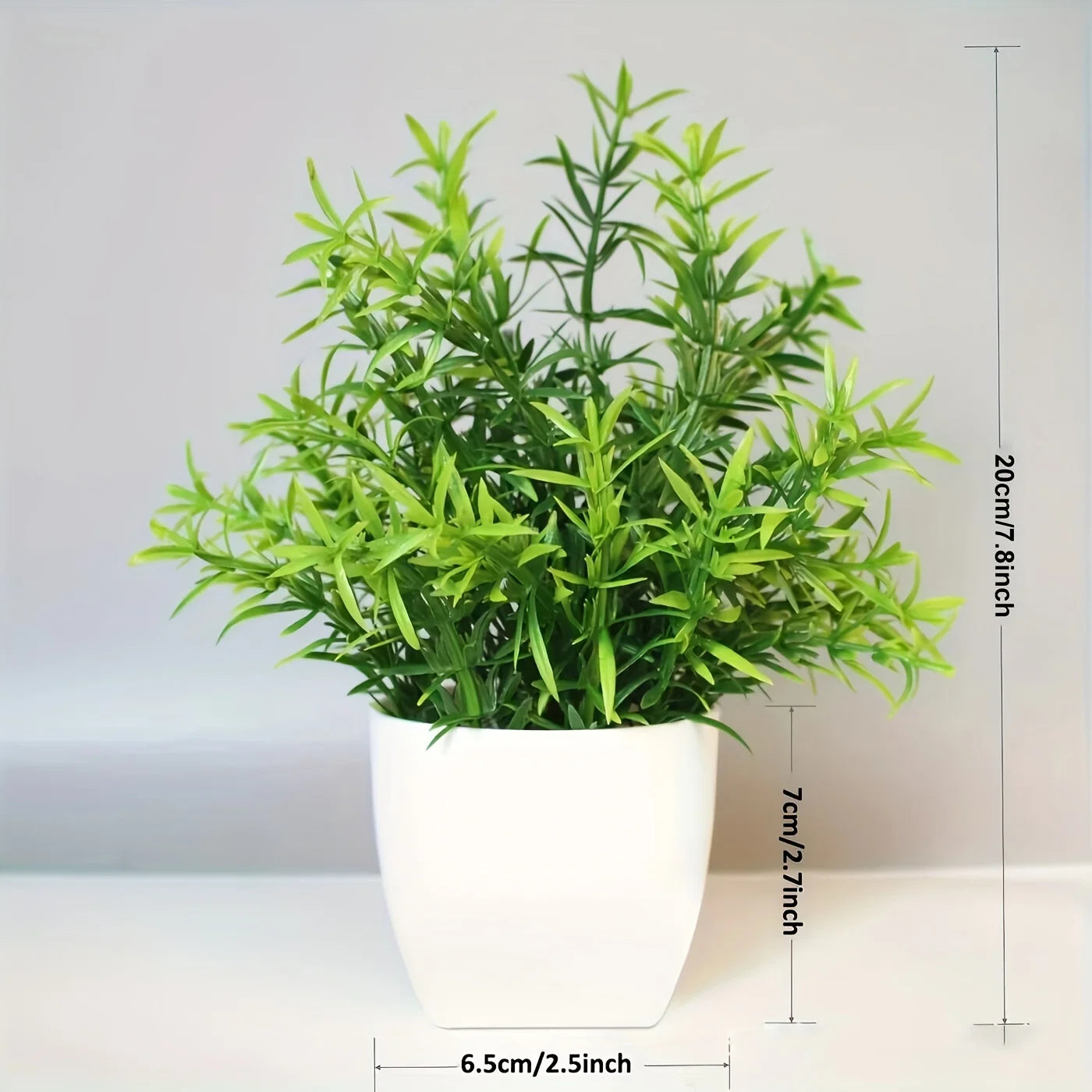 Plante artificielle en pot