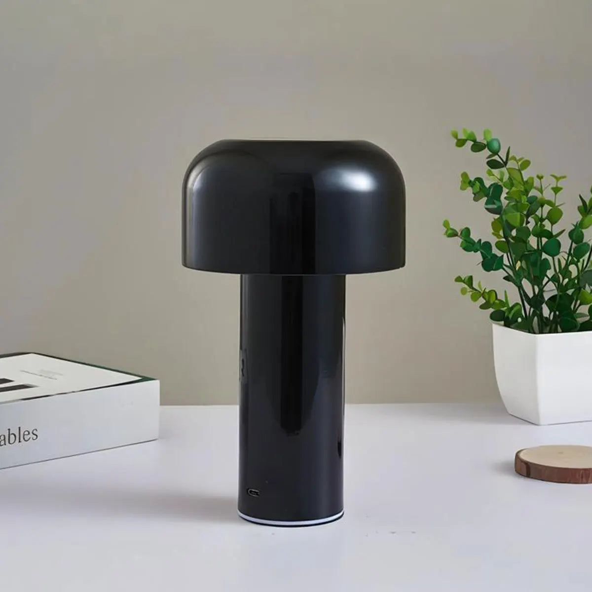 Lampe de table champignon