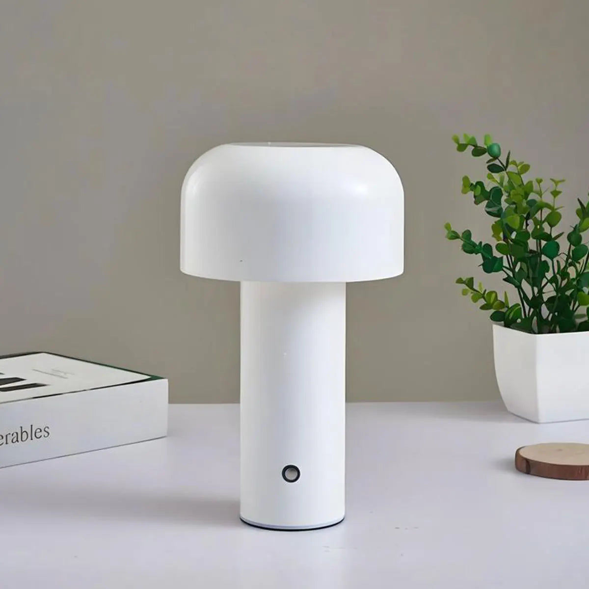 Lampe de table champignon