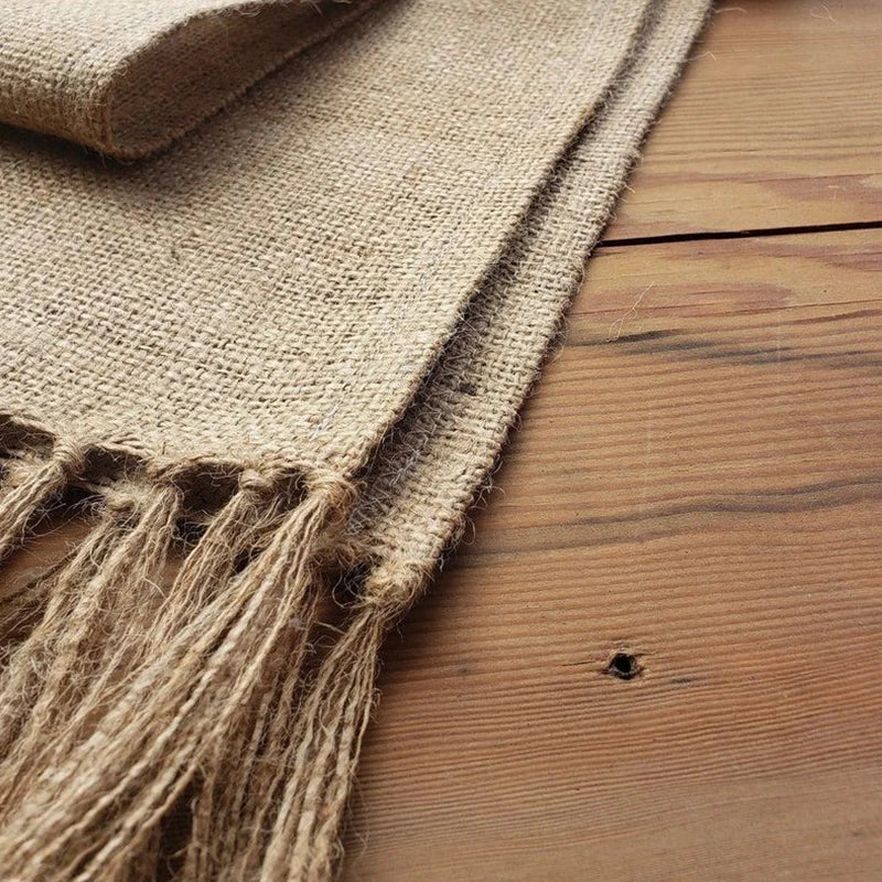 Chemin de table en jute naturel