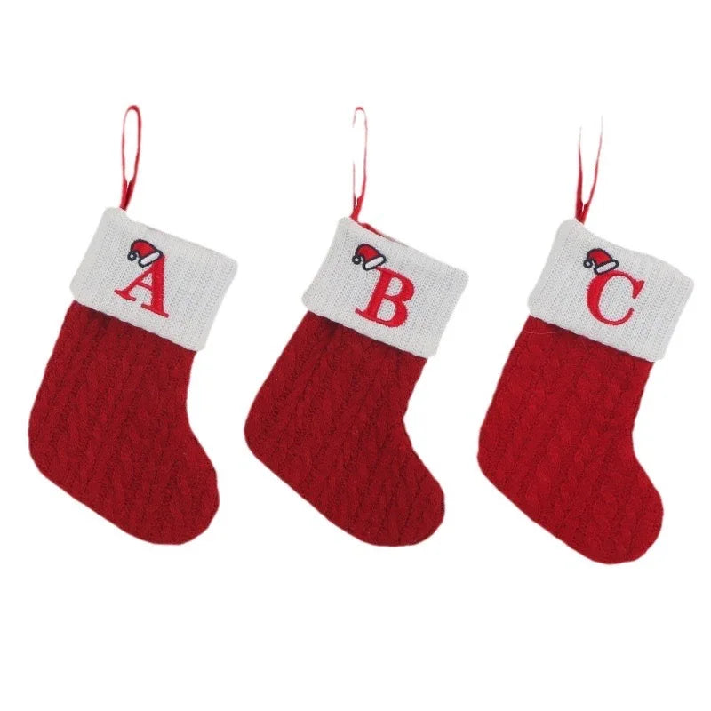 Chaussettes Alphabet de Noël