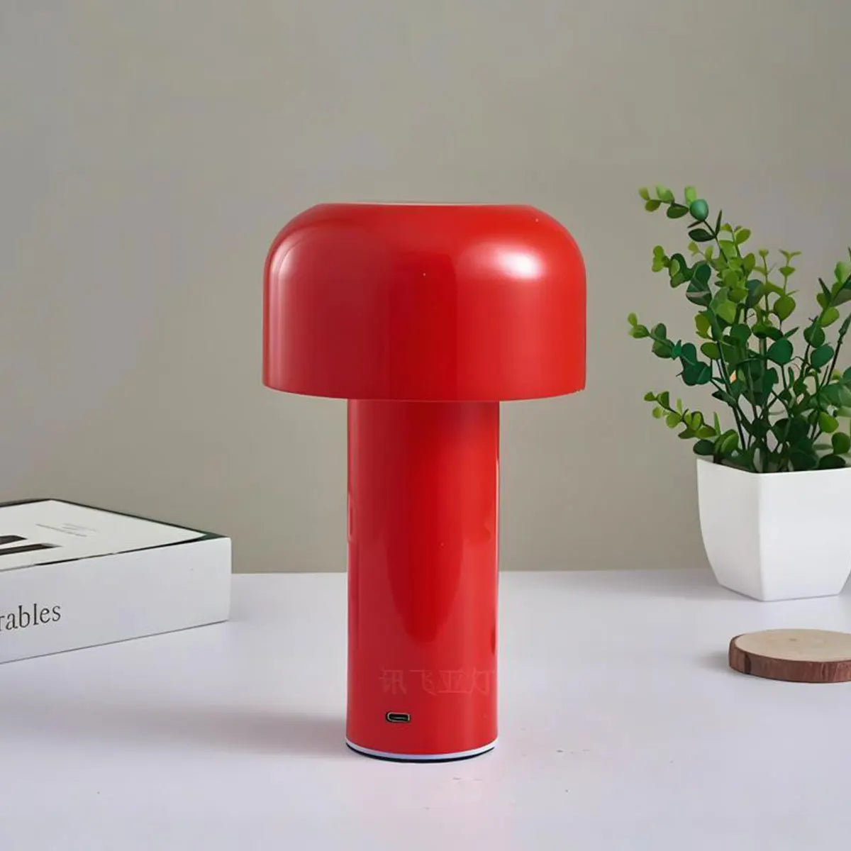 Lampe de table champignon