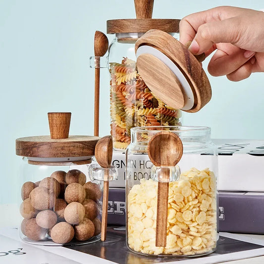 Bocal en verre scellé