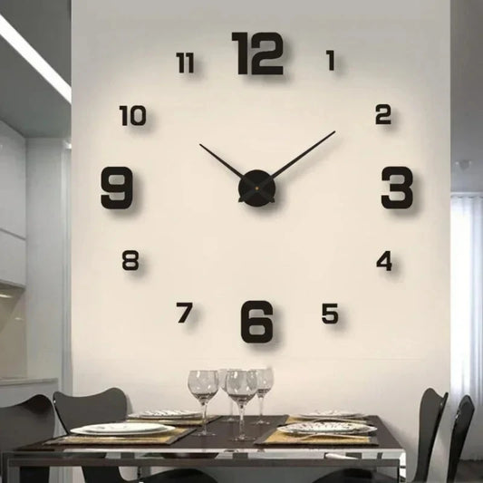 Horloge murale sans cadre