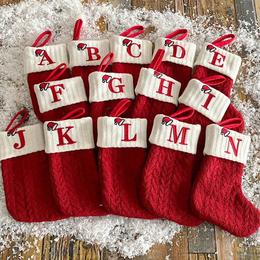 Chaussettes Alphabet de Noël